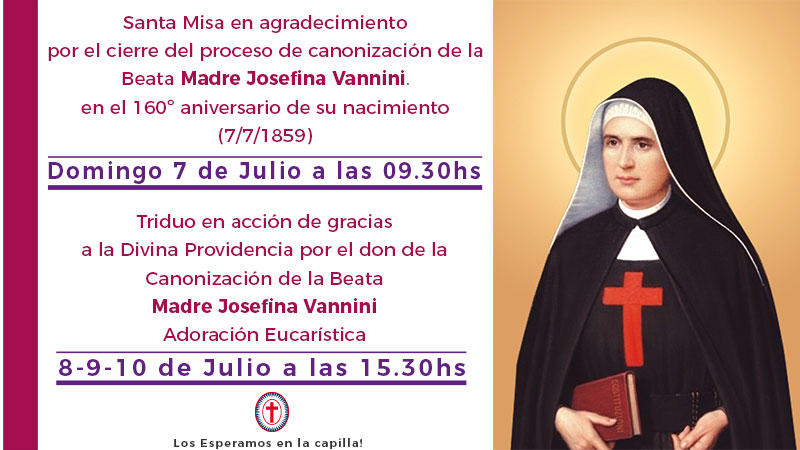 Misa de  Madre Vannini